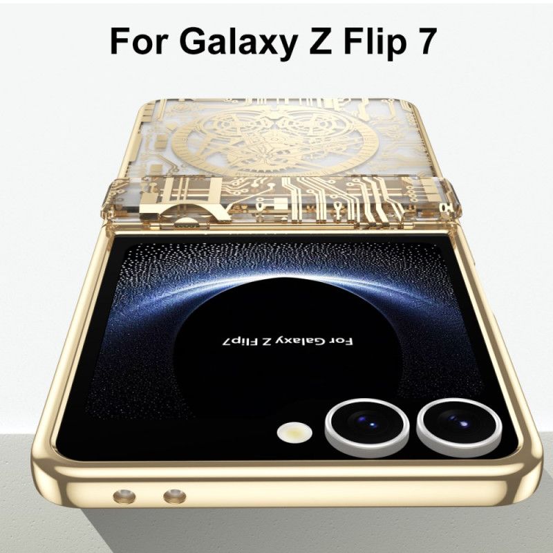 Κάλυμμα Samsung Galaxy Z Flip 7 Θήκες Κινητών Premium Με Προστατευτικό Πίσω Οθόνης