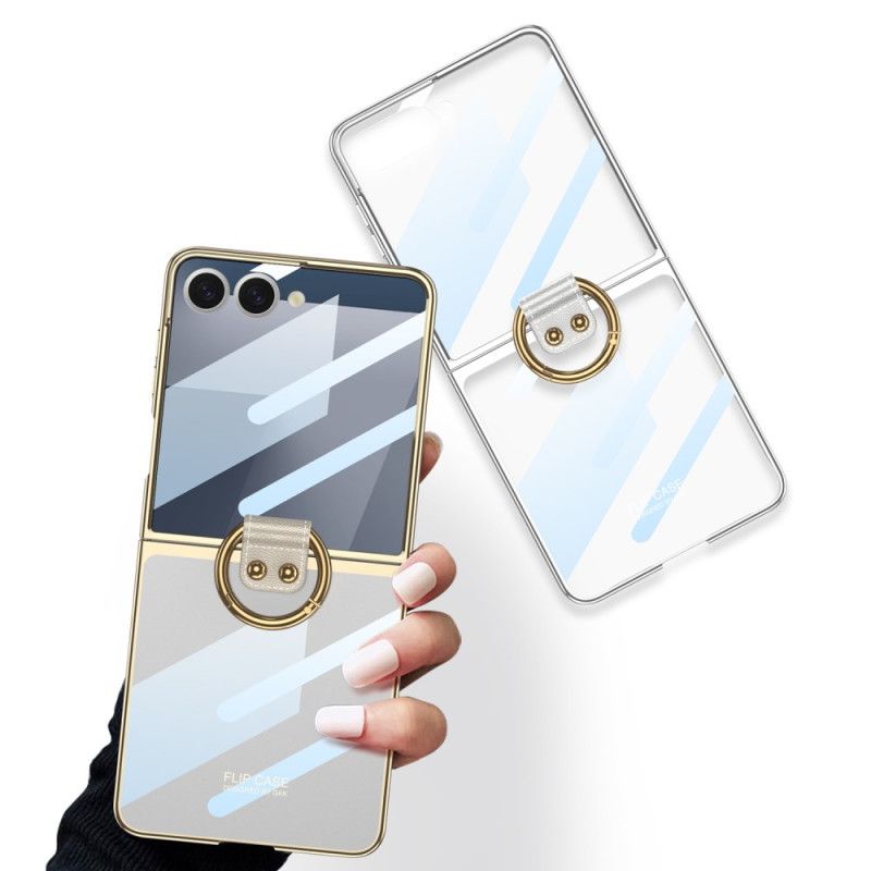 Κάλυμμα Samsung Galaxy Z Flip 7 Θήκες Κινητών Προστατευτικό Οθόνης Και Θήκη Δαχτυλιδιού Gkk