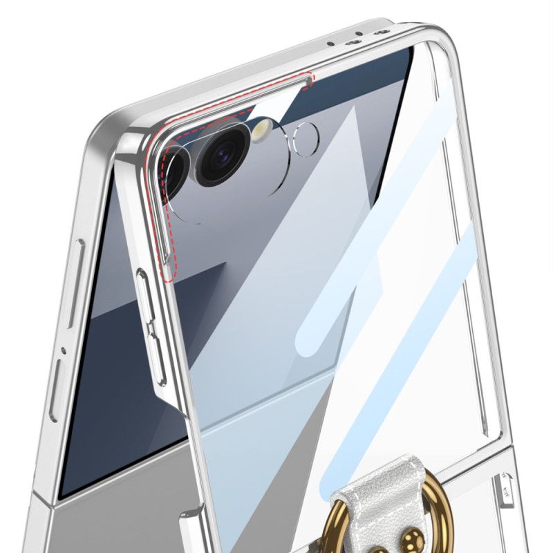 Κάλυμμα Samsung Galaxy Z Flip 7 Θήκες Κινητών Προστατευτικό Οθόνης Και Θήκη Δαχτυλιδιού Gkk