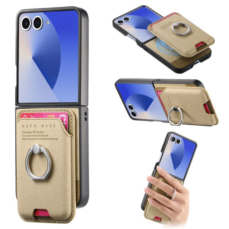 Κάλυμμα Samsung Galaxy Z Flip 7 Θήκες Κινητών Συμβατό Με Magsafe Με Αποσπώμενη Θήκη Καρτών