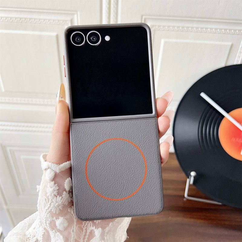 Κάλυμμα Samsung Galaxy Z Flip 7 Θήκες Κινητών Συμβατό Με Magsafe Orange Ring