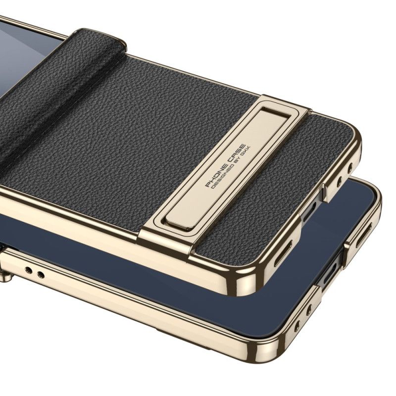 Κάλυμμα Samsung Galaxy Z Flip 7 Θήκες Κινητών Υποστήριξη Faux Leather Και Gkk