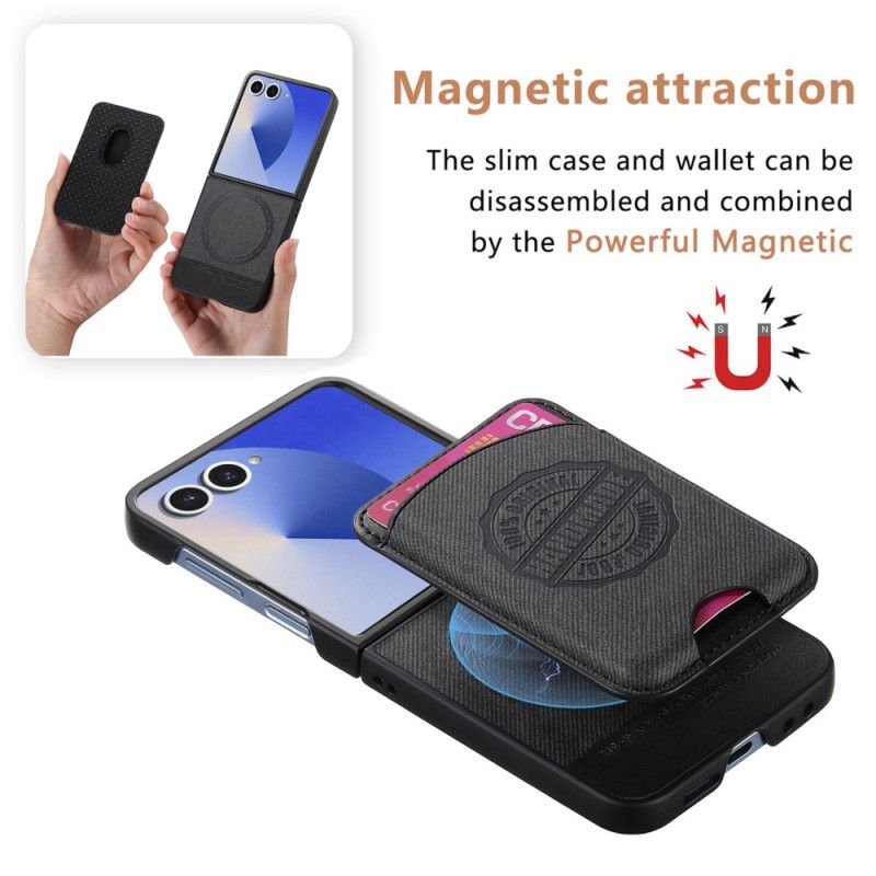 Κάλυμμα Samsung Galaxy Z Flip 7 Θήκη Καρτών Συμβατή Με Magsafe Σιλικόνης