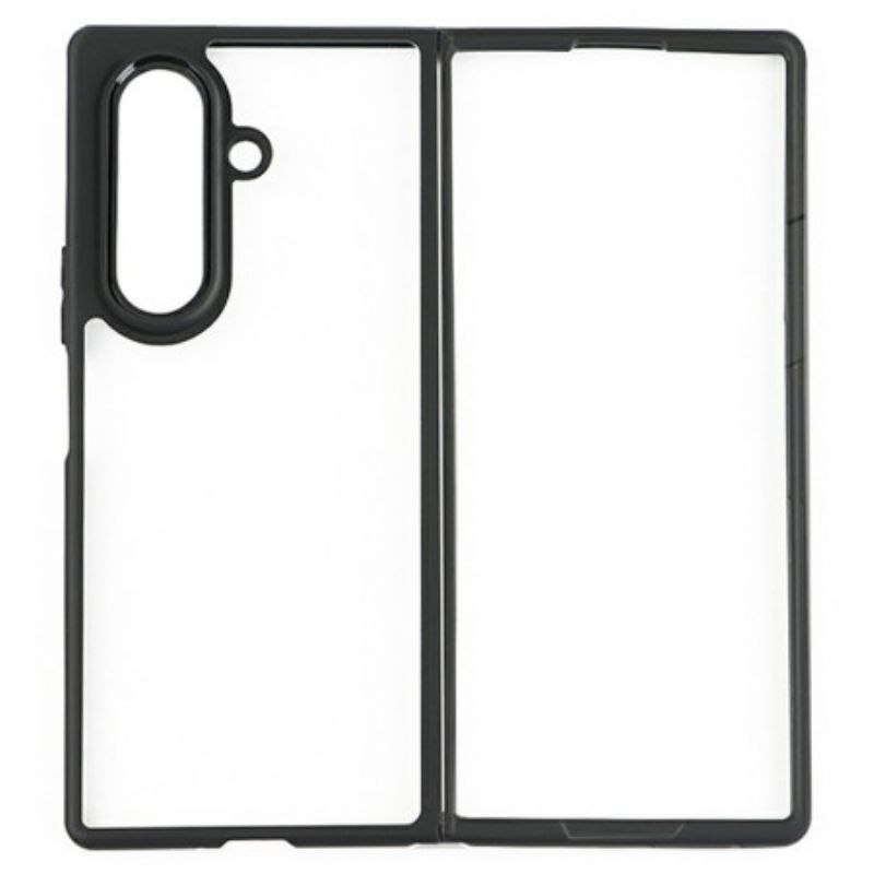 Κάλυμμα Samsung Galaxy Z Fold 7 Αντικραδασμική Με Διαφανή Πλάτη Σιλικόνης