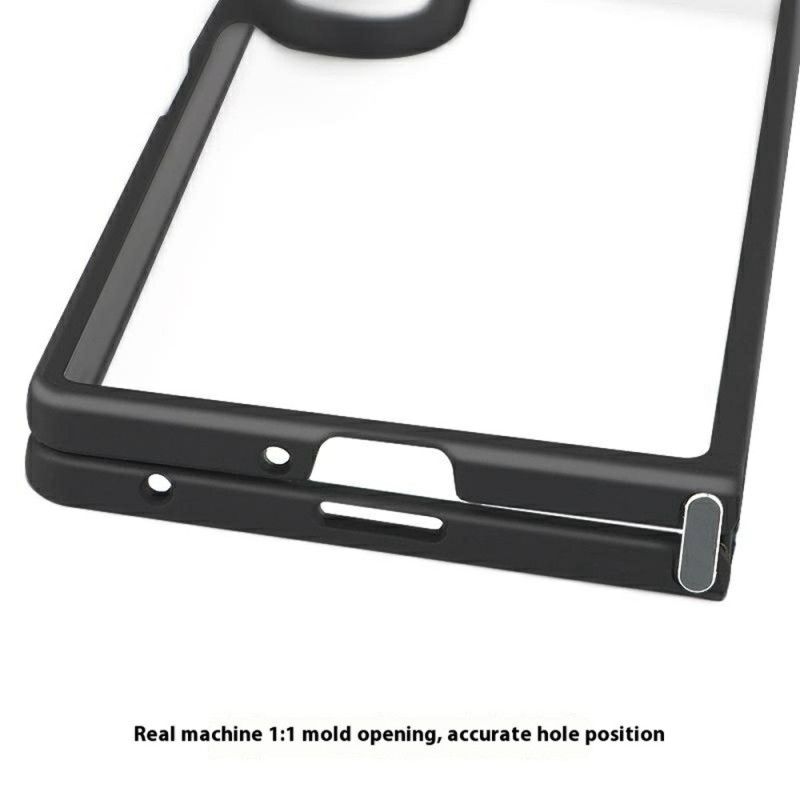 Κάλυμμα Samsung Galaxy Z Fold 7 Αντικραδασμική Με Διαφανή Πλάτη Σιλικόνης