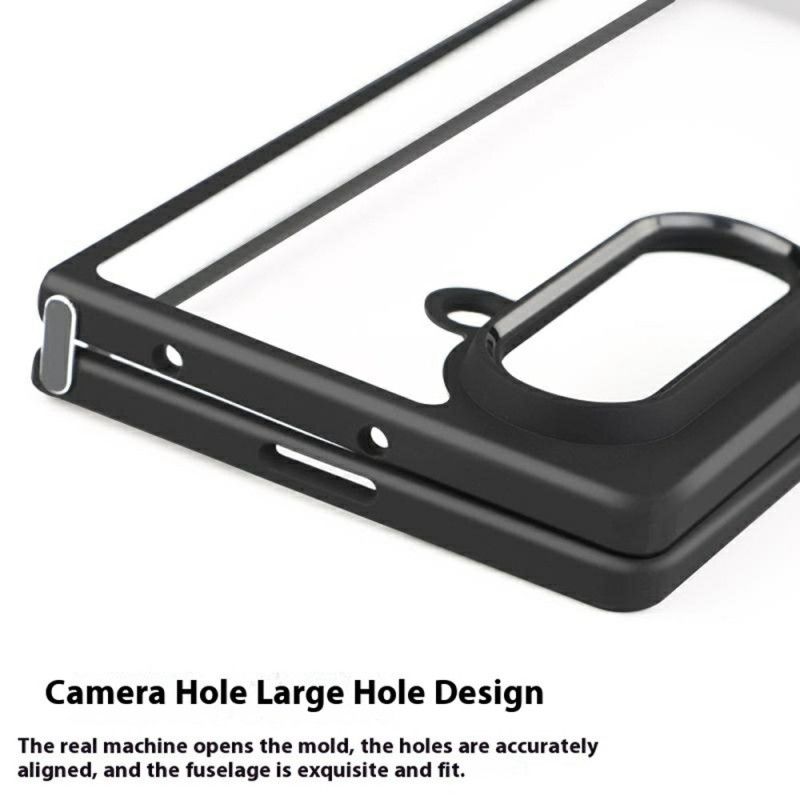 Κάλυμμα Samsung Galaxy Z Fold 7 Αντικραδασμική Με Διαφανή Πλάτη Σιλικόνης