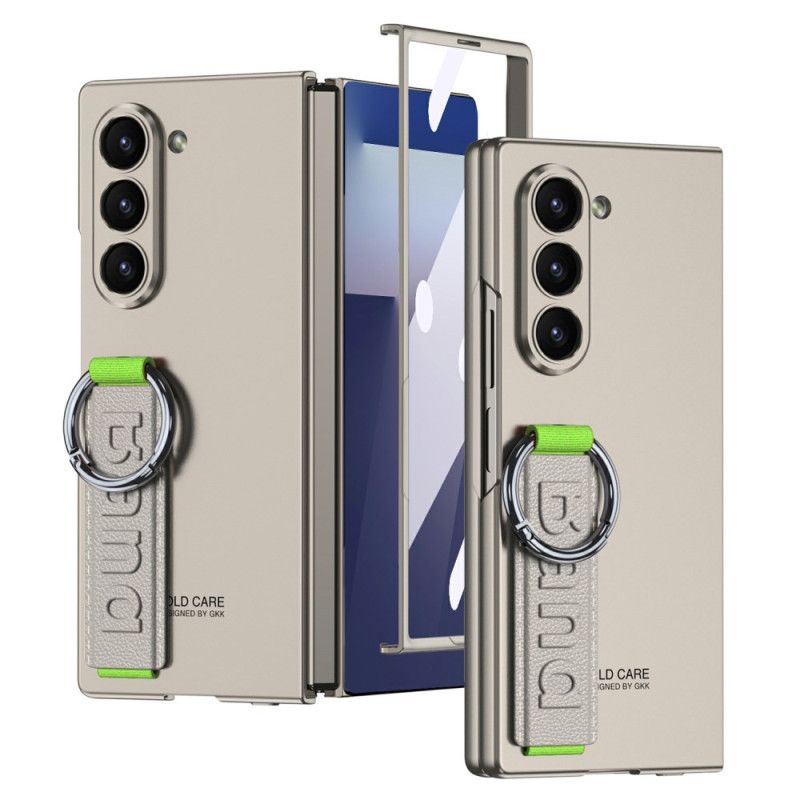 Κάλυμμα Samsung Galaxy Z Fold 7 Δαχτυλίδι Και Λουράκι Σιλικόνης