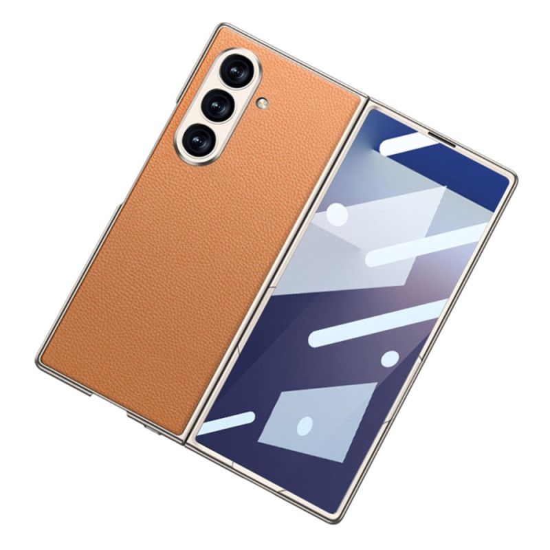 Κάλυμμα Samsung Galaxy Z Fold 7 Γνήσιο Δέρμα Gkk