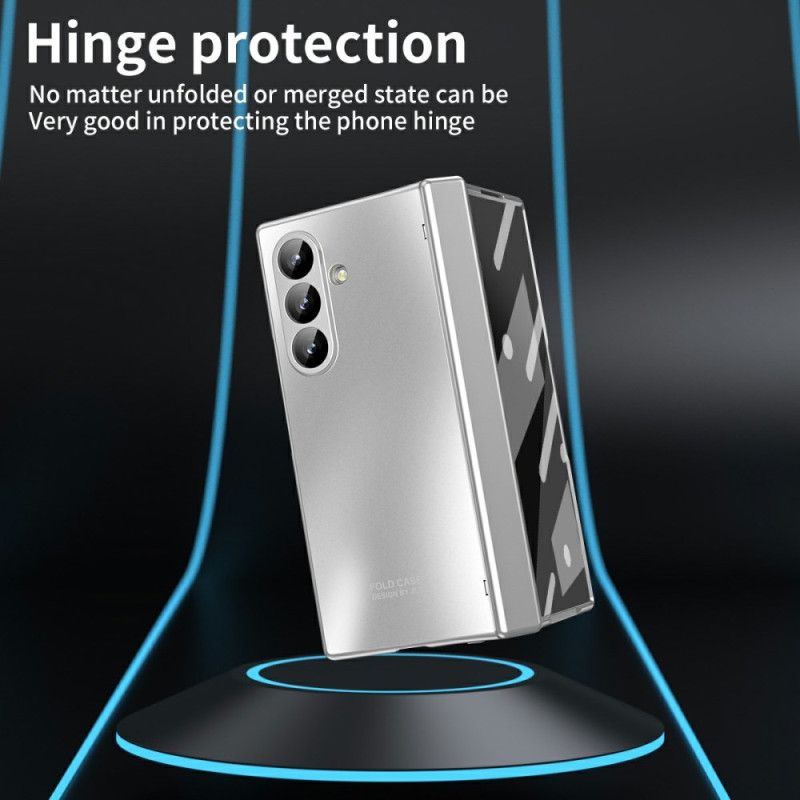 Κάλυμμα Samsung Galaxy Z Fold 7 Μεταλλικό Εφέ Με Προστατευτικό Οθόνης