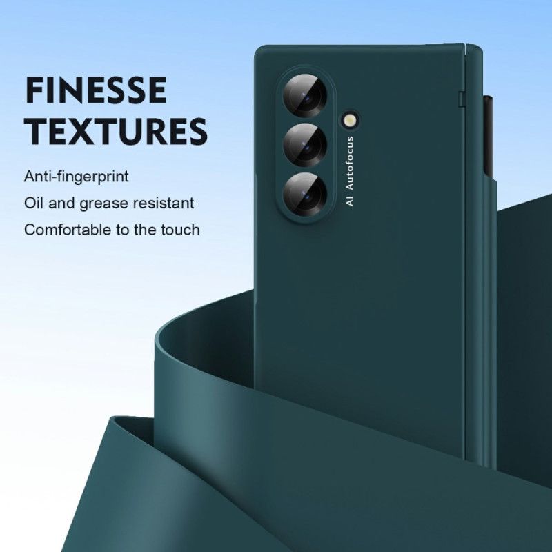 Κάλυμμα Samsung Galaxy Z Fold 7 Προστατευτικό Μεντεσέ Και Θήκη Γραφίδας