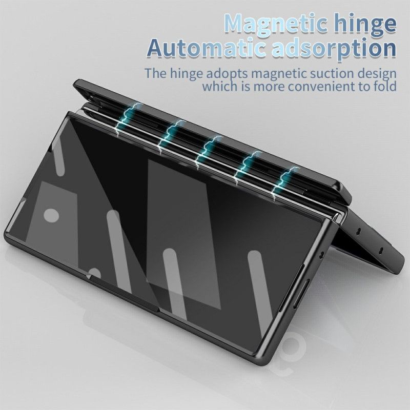 Κάλυμμα Samsung Galaxy Z Fold 7 Προστατευτικό Οθόνης Από Σκληρυμένο Γυαλί Και Βάση Γραφίδας