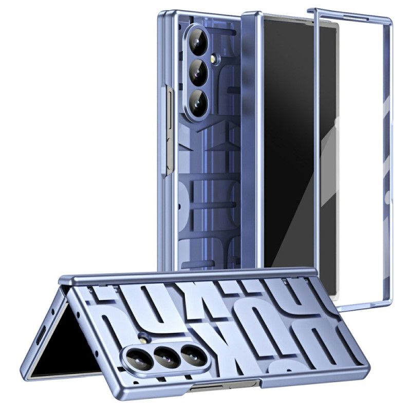 Κάλυμμα Samsung Galaxy Z Fold 7 Σχέδιο Γράμματος Με Προστατευτικό Οθόνης Από Σκληρυμένο Γυαλί