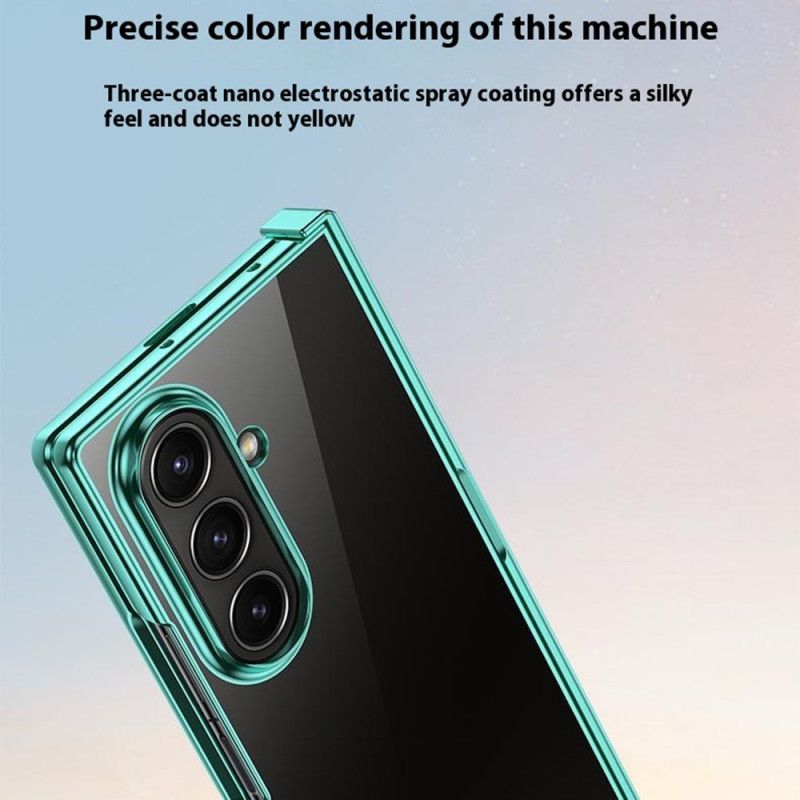 Κάλυμμα Samsung Galaxy Z Fold 7 Θήκες Κινητών Σχεδιασμός Με Μεντεσέ Μεταλλικού Εφέ