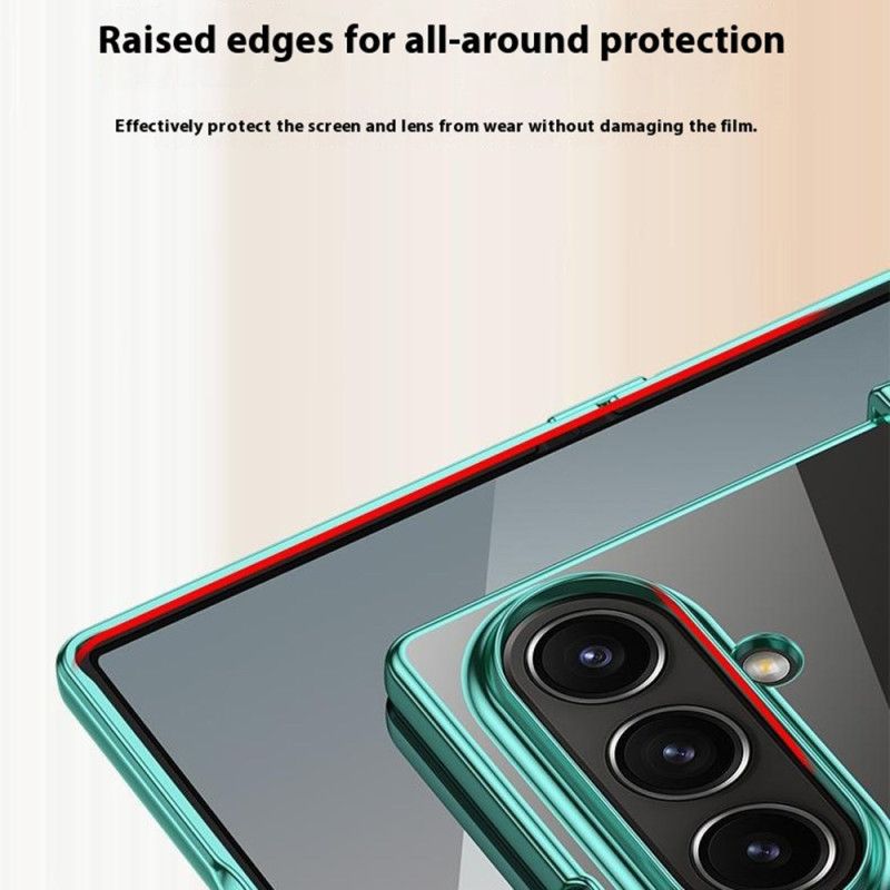 Κάλυμμα Samsung Galaxy Z Fold 7 Θήκες Κινητών Σχεδιασμός Με Μεντεσέ Μεταλλικού Εφέ