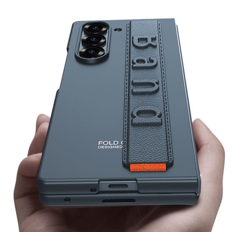 Κάλυμμα Samsung Galaxy Z Fold 7 Υβριδική Με Λουράκι Σιλικόνης