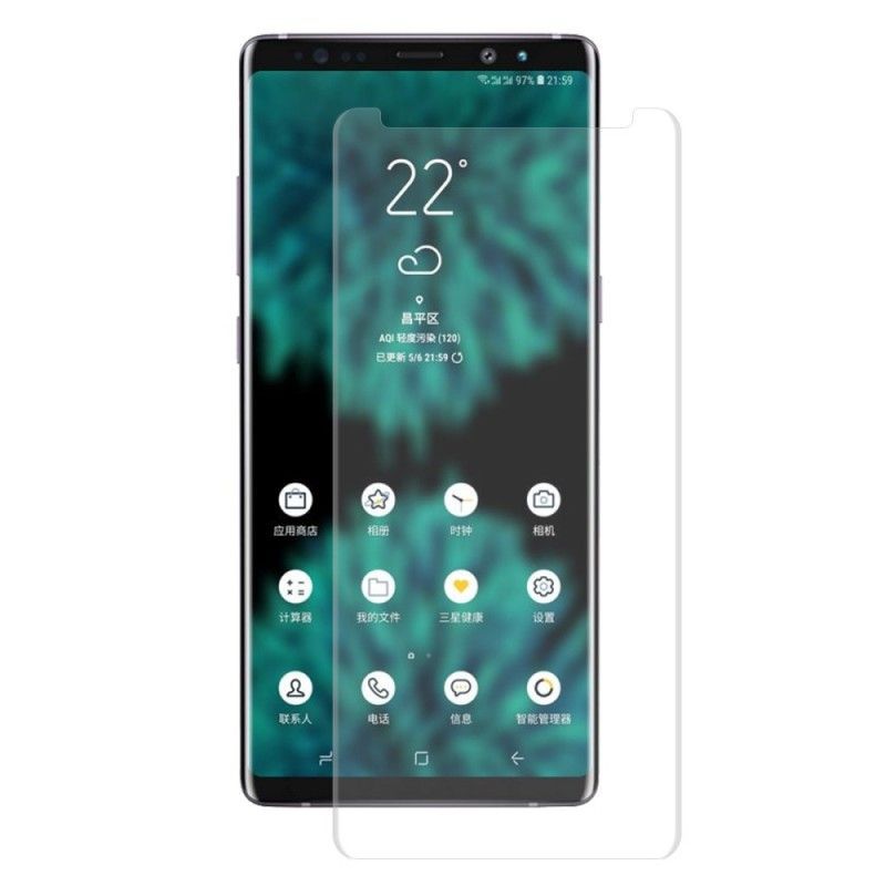 Κυρτή 3D Προστασία Από Σκληρυμένο Γυαλί Samsung Galaxy Note 9 Μαύρο