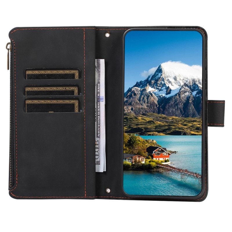 Lederhüllen Für Samsung Galaxy S26 Geldbörse Mit 9 Kartenfächern