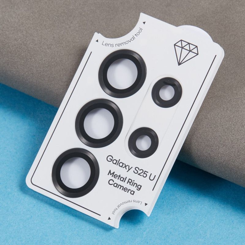 Μεταλλικό Προστατευτικό Φακού Για Samsung Galaxy S25 Ultra 5g Επιμεταλλωμένο Και Σκληρυμένο Γυαλί