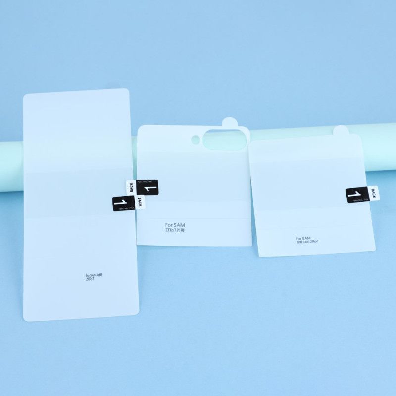 Προστατευτικά Μπροστινής Και Πίσω Οθόνης Για Samsung Galaxy Z Flip 7