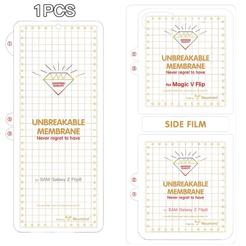 Προστατευτικά Οθόνης Εμπρός Και Πίσω Για Samsung Galaxy Z Flip 7 Fe / Z Flip 6