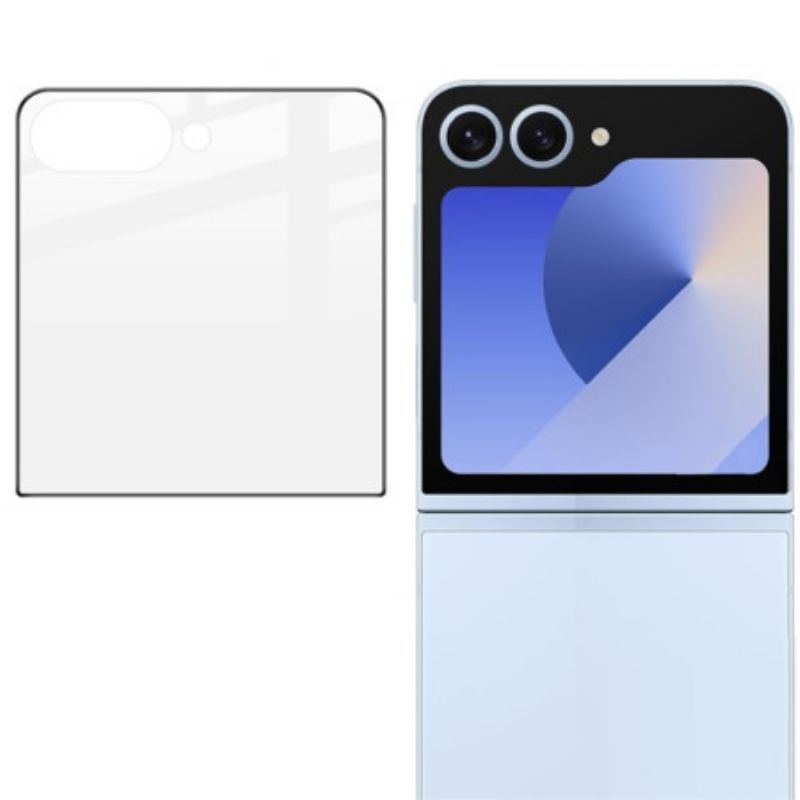 Προστατευτικό Εξωτερικής Οθόνης Από Σκληρυμένο Γυαλί Για Samsung Galaxy Z Flip 7 5g (μαύρη Άκρη)