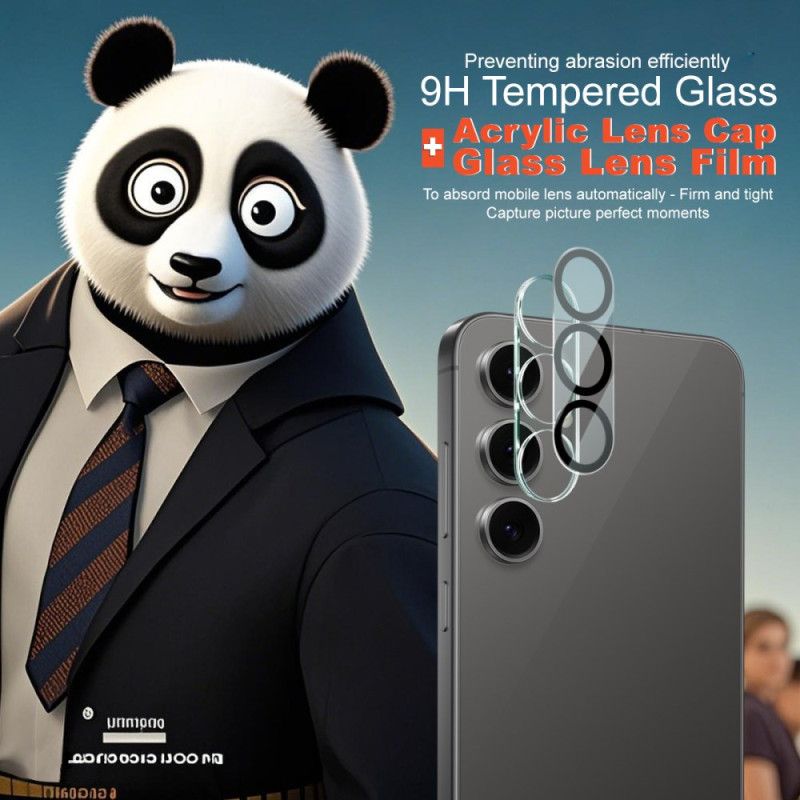 Προστατευτικό Φακού Από Σκληρυμένο Γυαλί Για Samsung Galaxy S25 Fe (σχεδιασμός Μαύρου Κύκλου) Imak