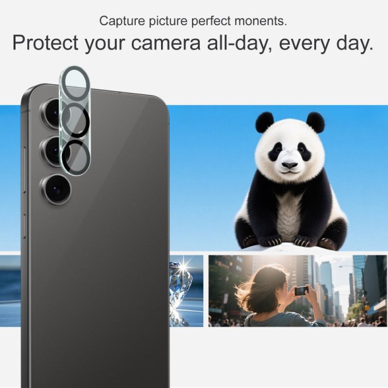 Προστατευτικό Φακού Από Σκληρυμένο Γυαλί Για Samsung Galaxy S25 Fe (σχεδιασμός Μαύρου Κύκλου) Imak