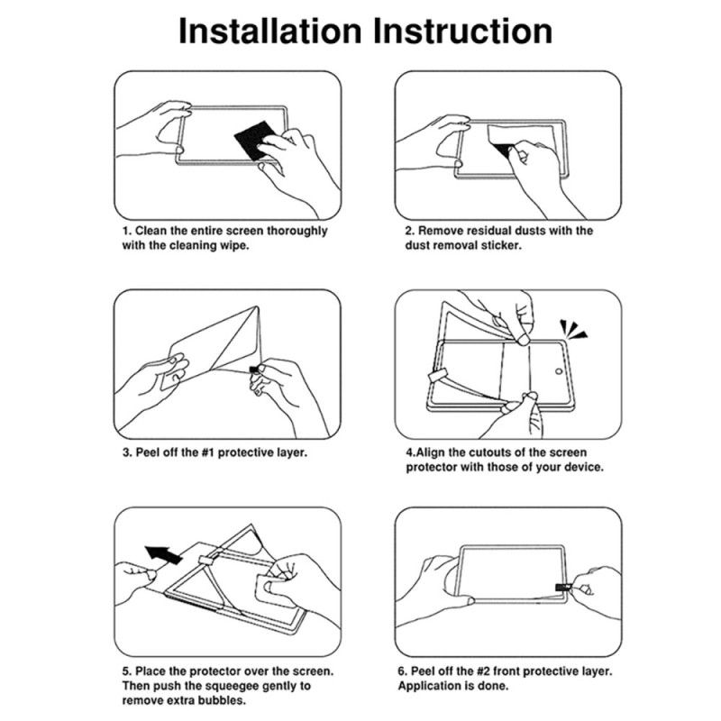 Προστατευτικό Οθόνης Από Σκληρυμένο Γυαλί Κατά Των Κατασκοπειών Για Samsung Galaxy Tab S10 Lite / S10 Fe / S9 / S9 Fe / S8 / S7