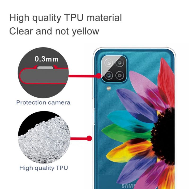 Samsung Galaxy A2 Πολύχρωμη Θήκη Λουλουδιών