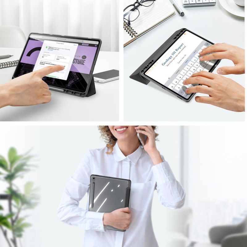 Samsung Galaxy Tab S10 Fe Plus Διαφανής Πλάτη Τριών Τμημάτων