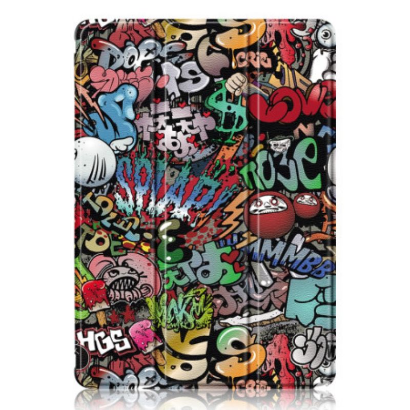 Samsung Galaxy Tab S10 Plus Διαφανής Πίσω Πλάτη Graffiti