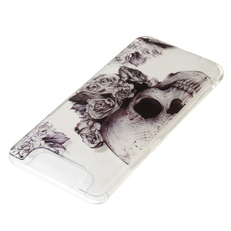 Θήκη Για Samsung Galaxy A90 / A80 Floral Skull