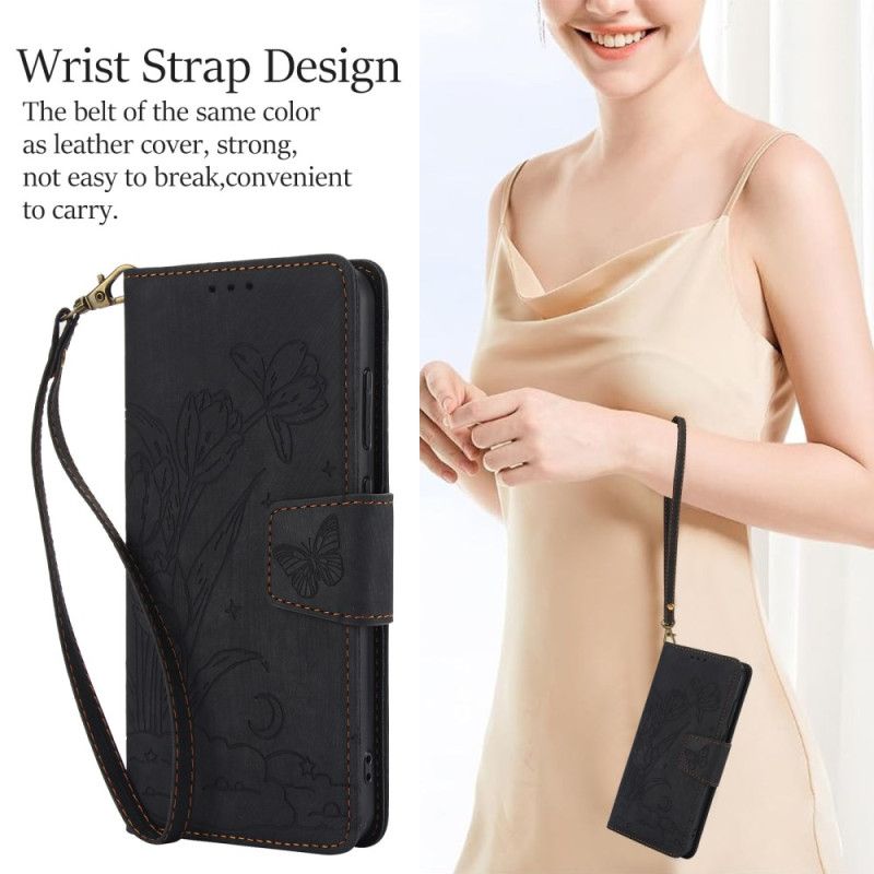 Θηκη Κινητου Samsung Galaxy S25 5g Σχέδιο Με Σουέτ Σε Σχήμα Λουλουδιού