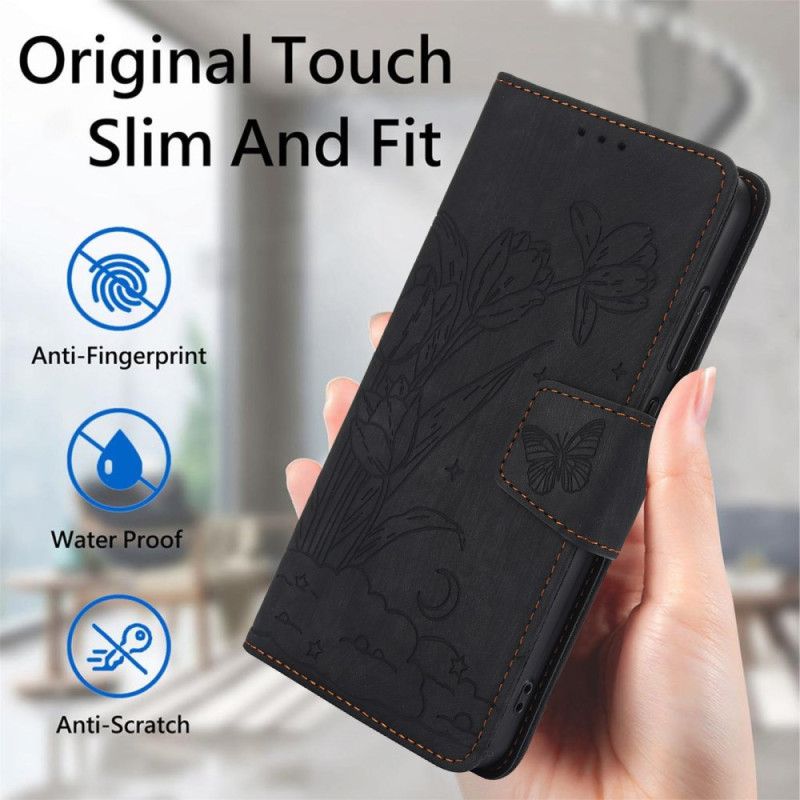 Θηκη Κινητου Samsung Galaxy S25 5g Σχέδιο Με Σουέτ Σε Σχήμα Λουλουδιού