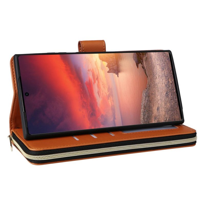 Θηκη Κινητου Samsung Galaxy S25 Ultra 5g Θήκες Κινητών 9 Υποδοχές Καρτών Με Λουράκι