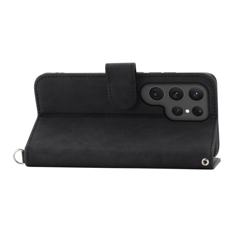 Θηκη Κινητου Samsung Galaxy S25 Ultra 5g Θήκες Κινητών Φλοράλ Μοτίβο Και Λουράκια