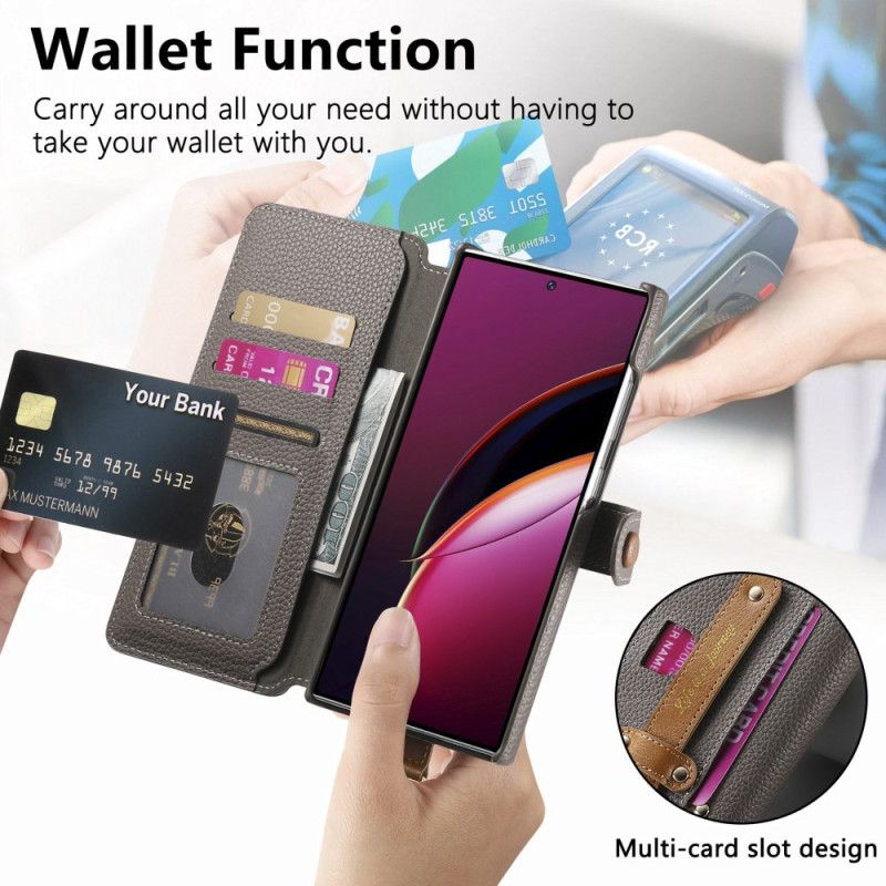 Θηκη Κινητου Samsung Galaxy S25 Ultra 5g Θήκες Κινητών Πορτοφόλι Με Προστασία Rfid Με Θήκη Και Θήκη Δαχτυλιδιού
