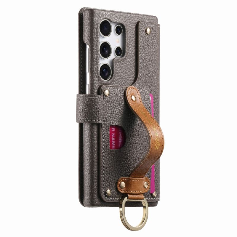 Θηκη Κινητου Samsung Galaxy S25 Ultra 5g Θήκες Κινητών Πορτοφόλι Με Προστασία Rfid Με Θήκη Και Θήκη Δαχτυλιδιού