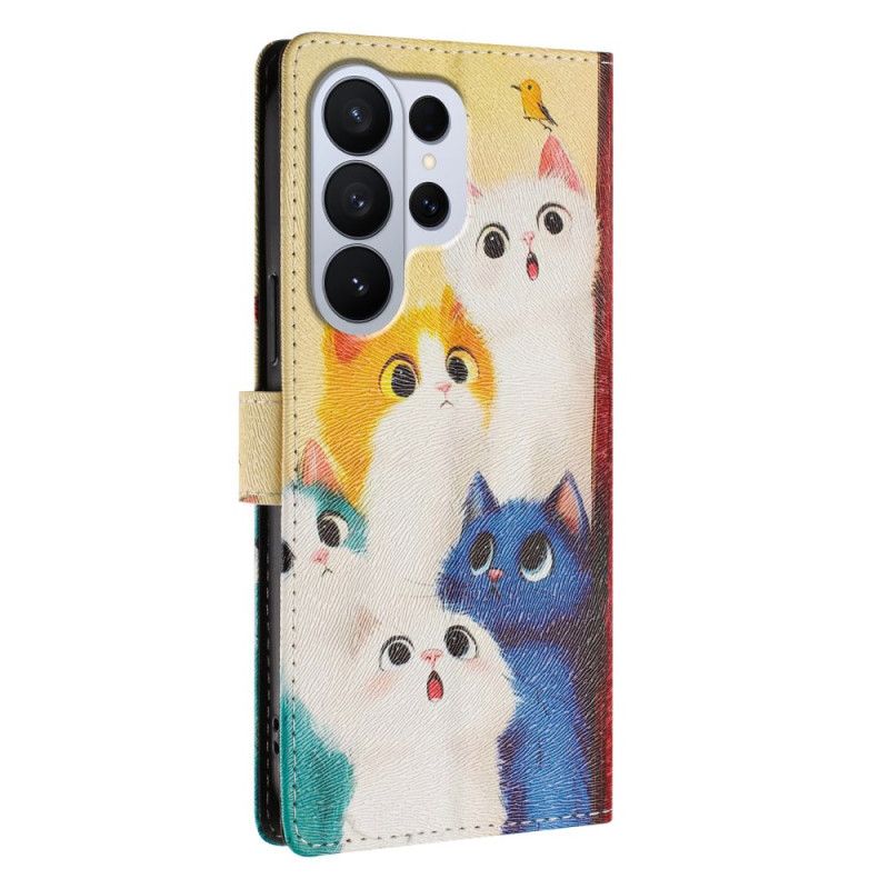 Θηκη Κινητου Samsung Galaxy S26 Ultra Θήκες Κινητών Πολύχρωμες Γάτες