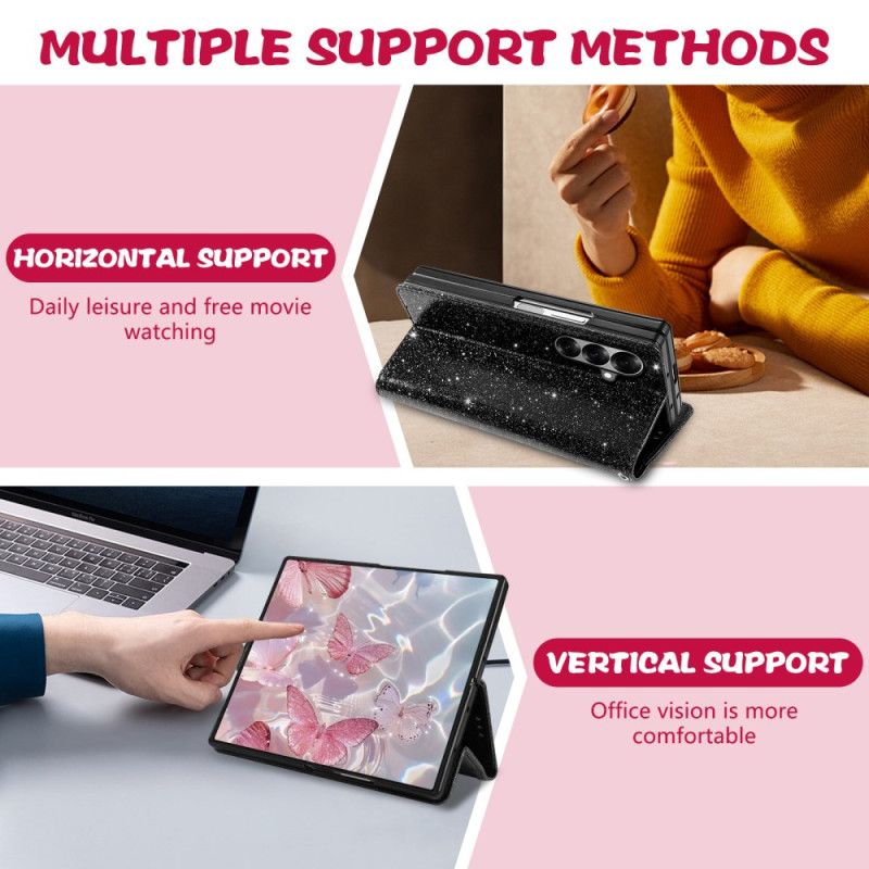 Θηκη Κινητου Samsung Galaxy Z Fold 7 Γκλίτερ