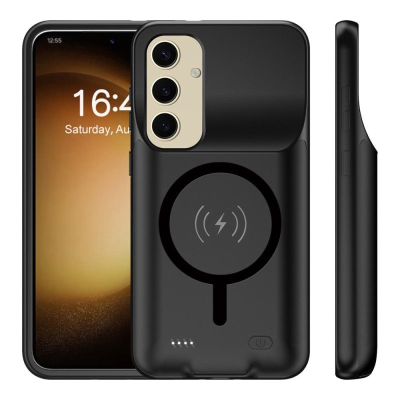 Θήκη Μπαταρίας 10000mah Για Samsung Galaxy S25 Plus Με Εξωτερικό Φορτιστή Και Μαγνητικό Εξάρτημα