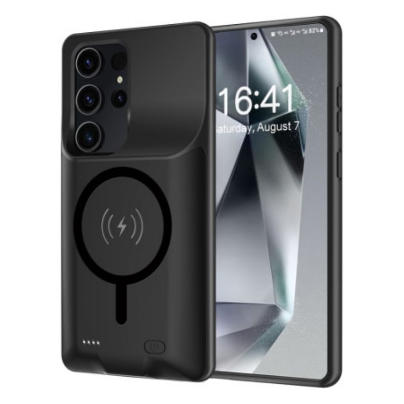 Θήκη Μπαταρίας 10000mah Για Samsung Galaxy S25 Ultra Εξωτερικός Φορτιστής Με Μαγνητική Σύνδεση