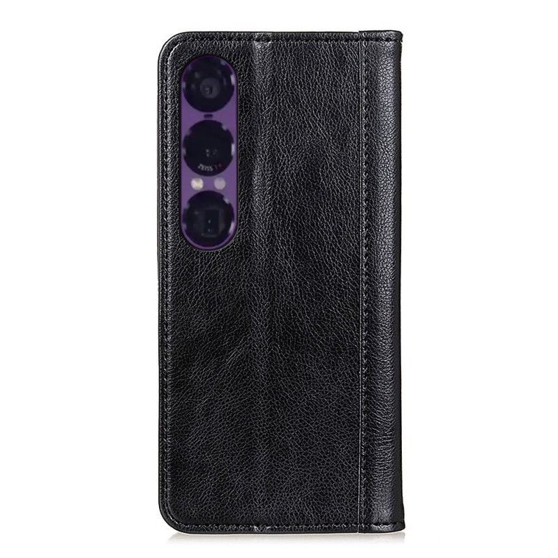 Δερματινη Θηκη Sony Xperia 1 Vii Δέρμα Με Σχισμές