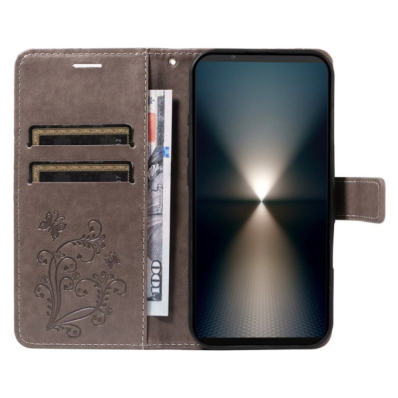 Δερματινη Θηκη Sony Xperia 1 Vii Γιγάντιες Πεταλούδες