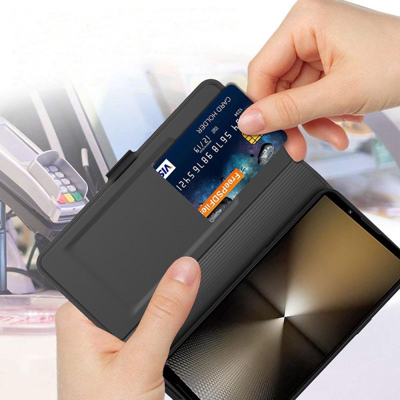 Δερματινη Θηκη Sony Xperia 1 Vii Θήκη Καρτών