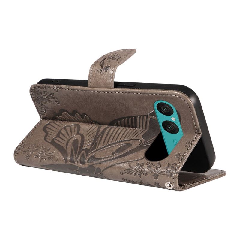 Δερματινη Θηκη Sony Xperia 10 Vii Γραφικό Πεταλούδα