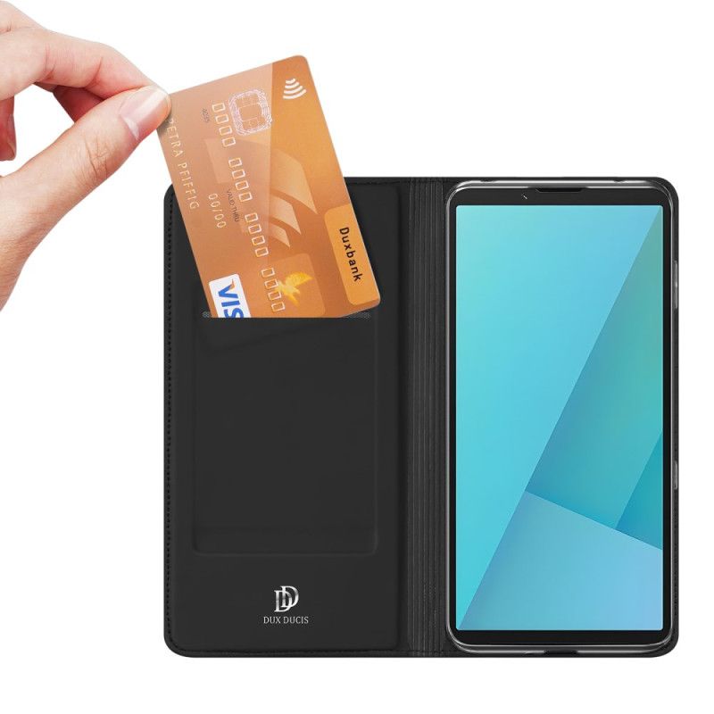 Δερματινη Θηκη Sony Xperia 10 Vii Σειρά Skin Pro Dux Ducis