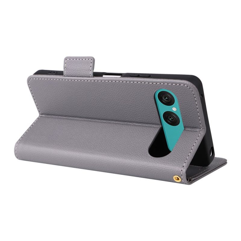 Δερματινη Θηκη Sony Xperia 10 Vii Τεχνητό Δέρμα Με Λουρί