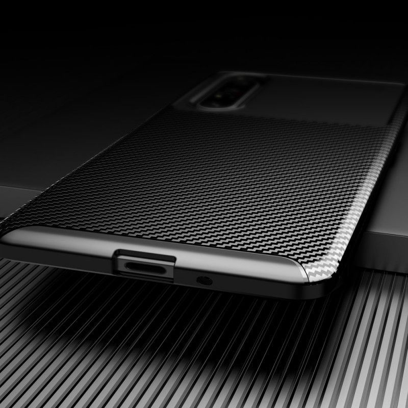 Κάλυμμα Sony Xperia 1 II Μαύρο Σωλήνας Από Ανθρακονήματα