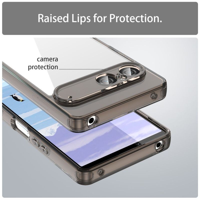 Κάλυμμα Sony Xperia 10 Vii Διαφανής Σιλικόνη Σιλικόνης